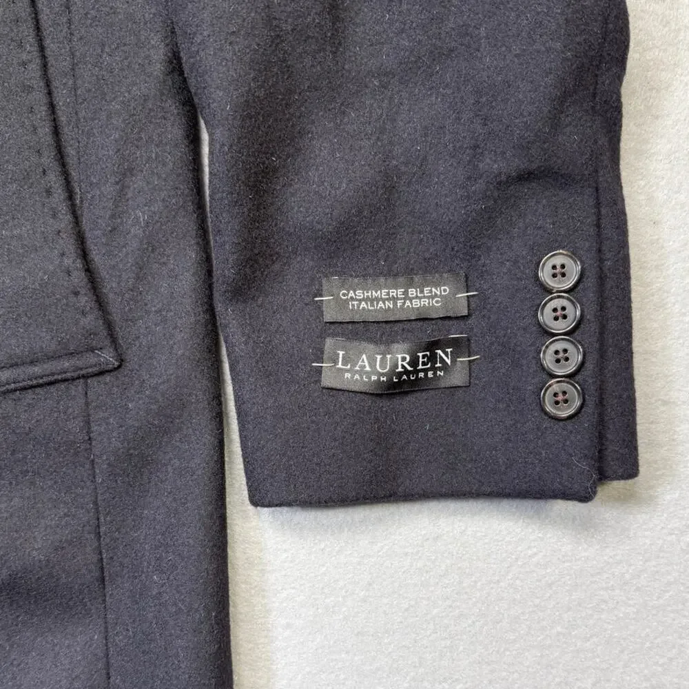 Ralph Lauren Men's Luther Luxury Wool-Blend Overcoat Jacket Size 40L $495
